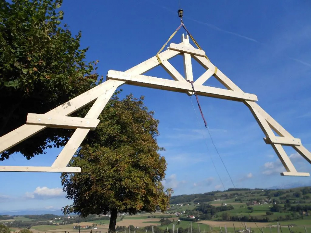 Charpentes bois près de Isère