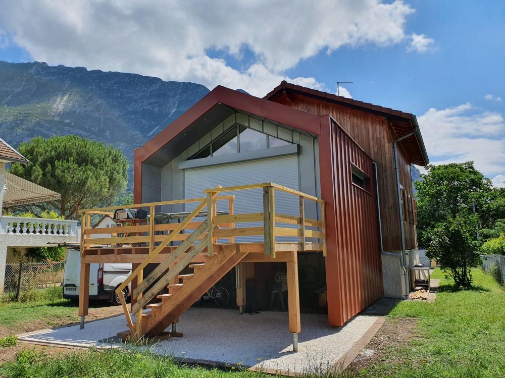 Fenêtres de toit près de Isère
